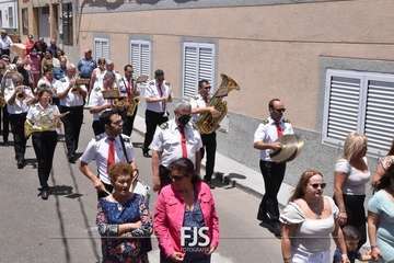 La Breña pone fin a sus fiestas con misa, procesión y verbena/Francisco Javier Santana.